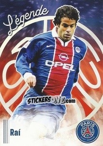 Sticker RAI - Paris Saint-Germain 50 ans n. C14 - Panini