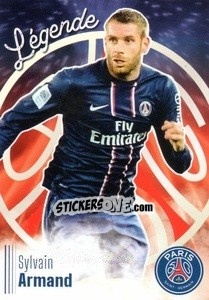 Sticker Sylvain Armand - Paris Saint-Germain 50 ans n. C20 - Panini