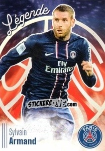 Sticker Sylvain Armand - Paris Saint-Germain 50 ans - Panini