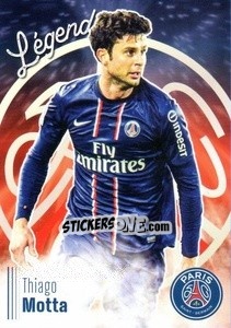 Sticker Thiago Motta - Paris Saint-Germain 50 ans - Panini