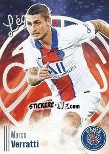 Sticker Marco Verratti - Paris Saint-Germain 50 ans n. C28 - Panini