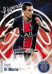 Sticker Angel Di Maria - Paris Saint-Germain 50 ans - Panini