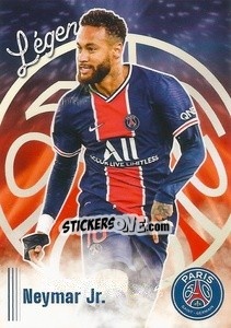 Cromo Neymar Jr - Paris Saint-Germain 50 ans - Panini