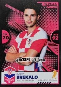 Sticker Josip Brekalo - Unici 2021 n. 18 - Panini