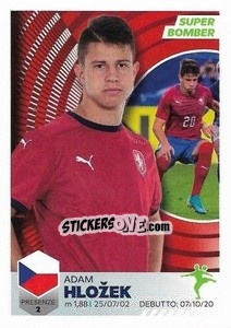 Sticker Adam Hlozek - Unici 2021 n. 20 - Panini