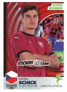 Figurina Patrik Schick - Unici 2021 - Panini