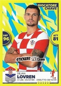 Sticker Dejan Lovren - Unici 2021 n. 34 - Panini