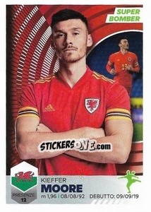 Figurina Kieffer Moore - Unici 2021 - Panini