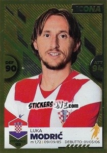 Sticker Luka Modric - Unici 2021 - Panini