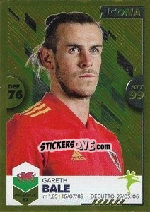 Sticker Gareth Bale - Unici 2021 n. 57 - Panini