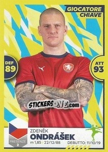 Sticker Zdenek Ondrasek - Unici 2021 n. 60 - Panini