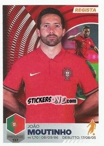 Sticker Joao Moutinho - Unici 2021 n. 61 - Panini