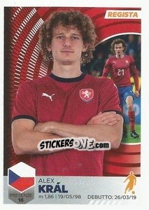 Sticker Alex Kral - Unici 2021 n. 67 - Panini
