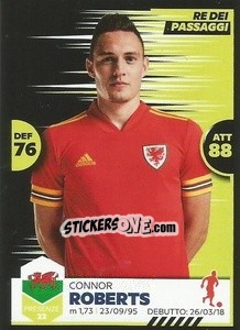 Sticker Connor Roberts - Unici 2021 n. 75 - Panini