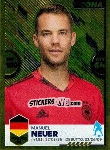 Sticker Manuel Neuer - Unici 2021 n. 77 - Panini
