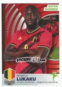 Sticker Romelu Lukaku - Unici 2021 n. 83 - Panini