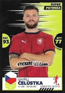 Cromo Ondrej Celustka - Unici 2021 - Panini