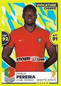 Sticker Danilo Pereira - Unici 2021 n. 90 - Panini