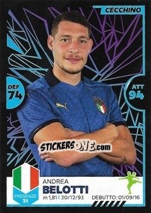 Sticker Andrea Belotti - Unici 2021 n. 92 - Panini