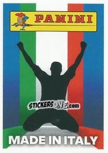 Sticker Made in Italy - Unici 2021 - Panini