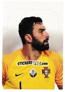 Sticker Rui Patrício - Portugal - Fome de Vencer 2021 n. 2 - Panini