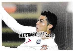 Sticker Cristiano Ronaldo - Portugal - Fome de Vencer 2021 n. 4 - Panini
