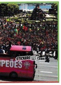 Sticker Bagno Di Tifosi - Portugal - Fome de Vencer 2021 n. 7 - Panini