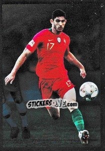 Sticker Gonzalo Guedes - Portugal - Fome de Vencer 2021 n. 10 - Panini