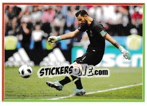 Sticker Rui Patrício - Portugal - Fome de Vencer 2021 n. 12 - Panini