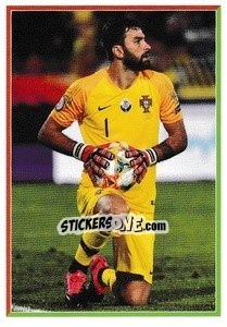 Sticker Rui Patrício - Portugal - Fome de Vencer 2021 n. 13 - Panini