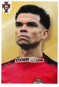 Sticker Pepe - Portugal - Fome de Vencer 2021 n. 16 - Panini