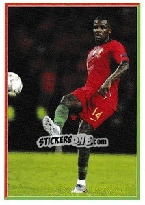 Sticker William Carvalho - Portugal - Fome de Vencer 2021 n. 51 - Panini