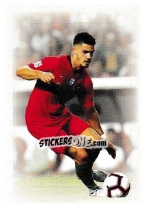 Sticker André Silva - Portugal - Fome de Vencer 2021 n. 55 - Panini
