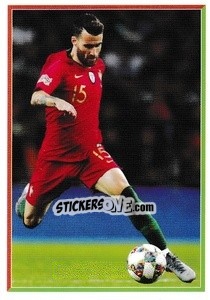Sticker Rafa Silva - Portugal - Fome de Vencer 2021 n. 66 - Panini