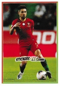 Sticker Raphael Guerreiro - Portugal - Fome de Vencer 2021 n. 71 - Panini