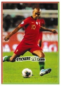 Sticker Joao Mário - Portugal - Fome de Vencer 2021 n. 85 - Panini