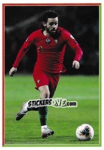 Sticker Bernardo Silva - Portugal - Fome de Vencer 2021 n. 88 - Panini