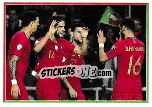 Sticker Gonzalo Paciencia - Portugal - Fome de Vencer 2021 n. 95 - Panini