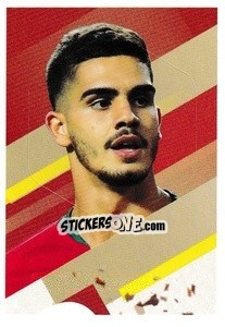 Sticker André Silva - Portugal - Fome de Vencer 2021 n. 96 - Panini