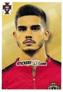 Sticker André Silva - Portugal - Fome de Vencer 2021 n. 97 - Panini