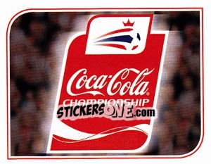 Sticker Coca-Cola Championship - Coca-Cola Championship 2008-2009 n. 1 - Panini