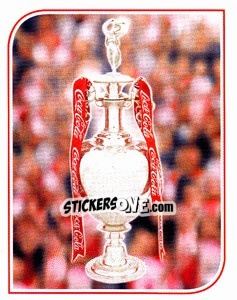 Sticker League trophy - Coca-Cola Championship 2008-2009 - Panini