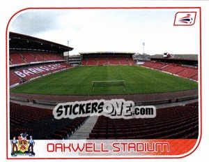 Sticker Barnsley Stadium - Coca-Cola Championship 2008-2009 n. 4 - Panini