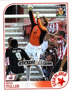 Sticker Heinz Muller - Coca-Cola Championship 2008-2009 n. 5 - Panini