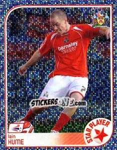 Sticker Iain Hume - Coca-Cola Championship 2008-2009 n. 7 - Panini