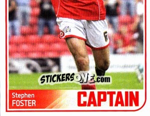 Sticker Stephen Foster - Coca-Cola Championship 2008-2009 n. 11 - Panini