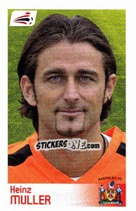 Sticker Heinz Muller - Coca-Cola Championship 2008-2009 n. 12 - Panini