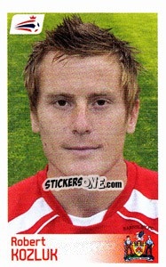 Sticker Robert Kozluk - Coca-Cola Championship 2008-2009 n. 13 - Panini