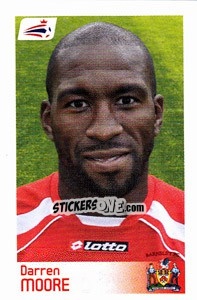 Sticker Darren Moore - Coca-Cola Championship 2008-2009 n. 14 - Panini