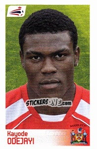 Sticker Kayode Odejayi - Coca-Cola Championship 2008-2009 n. 18 - Panini